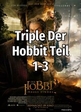 Filmplakat Triple Der Hobbit Teil 1-3