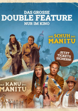 Filmplakat Double Feature : Der Schuh und das Kanu des Manitu