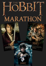 Filmplakat Mittelerde Marathon Teil 2 : Hobbit Teil 1 - 3 Extended Version