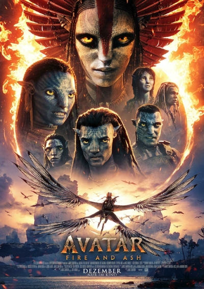 Filmplakat Avatar: Fire and Ash 